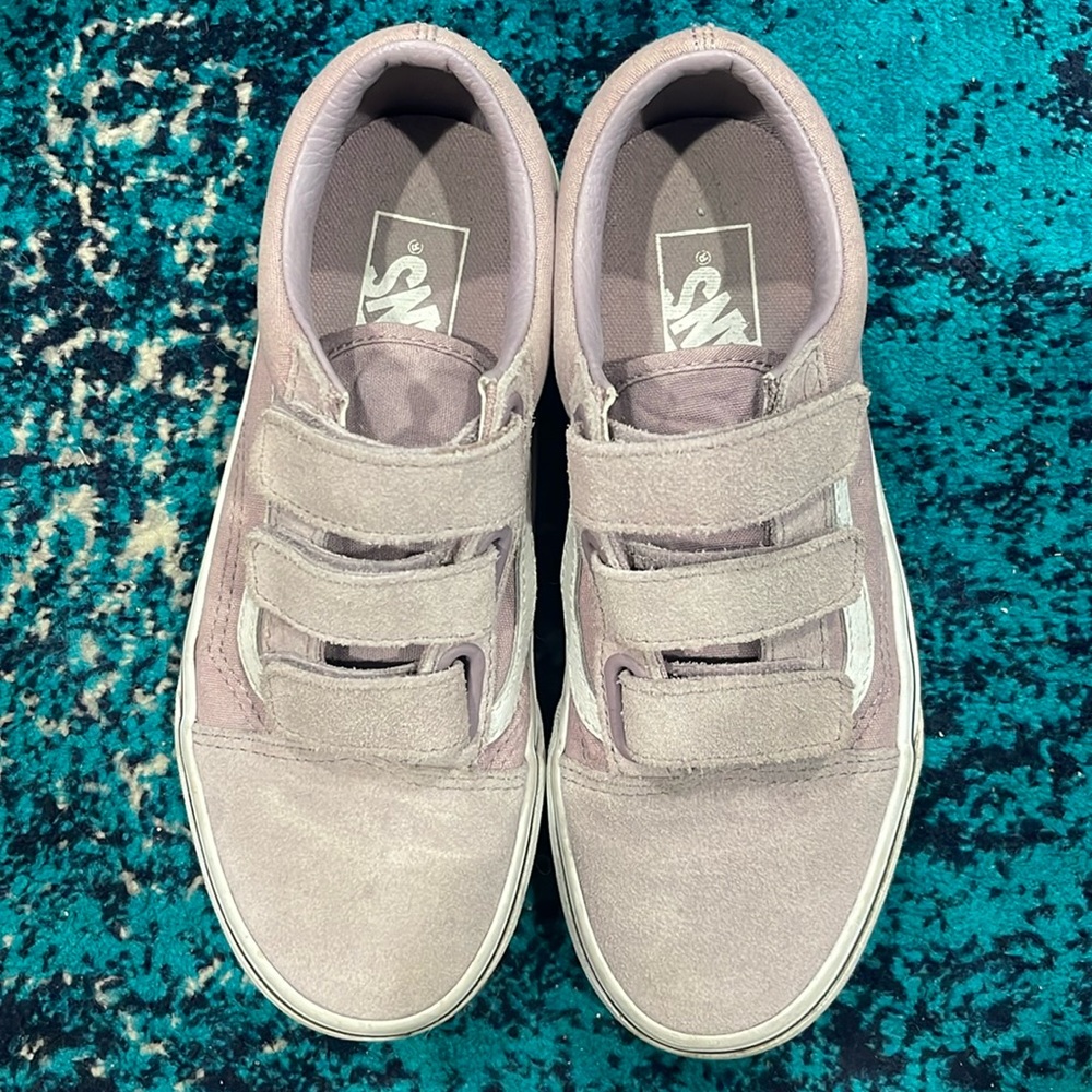 Used Vans Old Skool V Lavender Big Kids 4.5